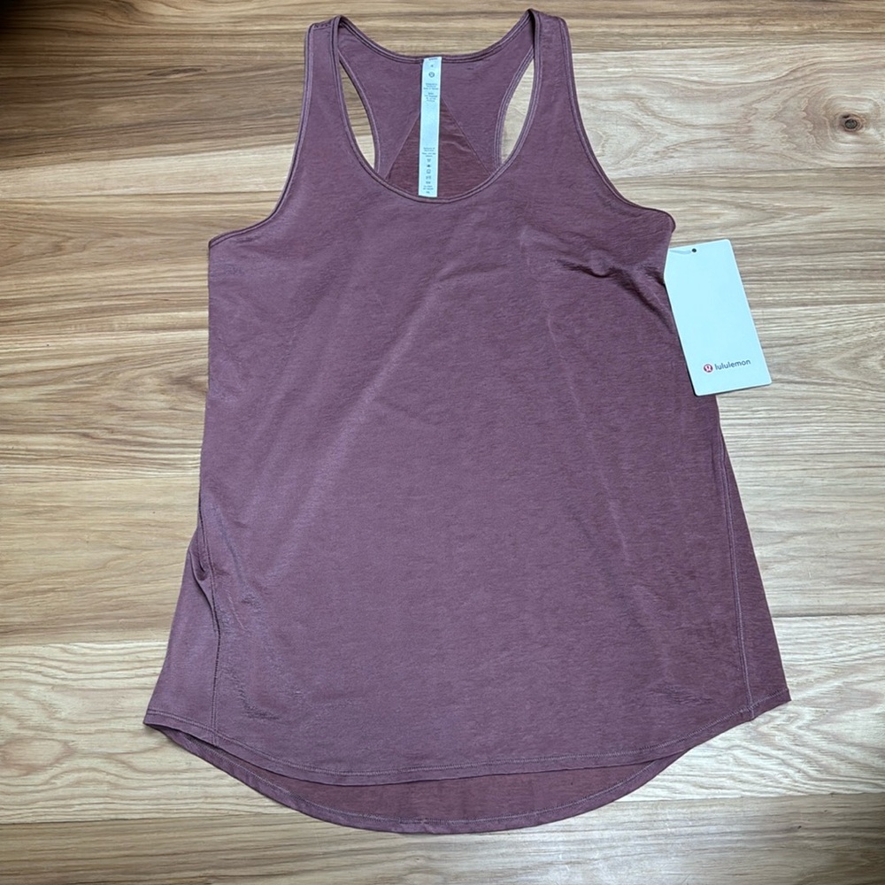 NWT lululemon Essential Tank Top *Pleated spiced chai 4